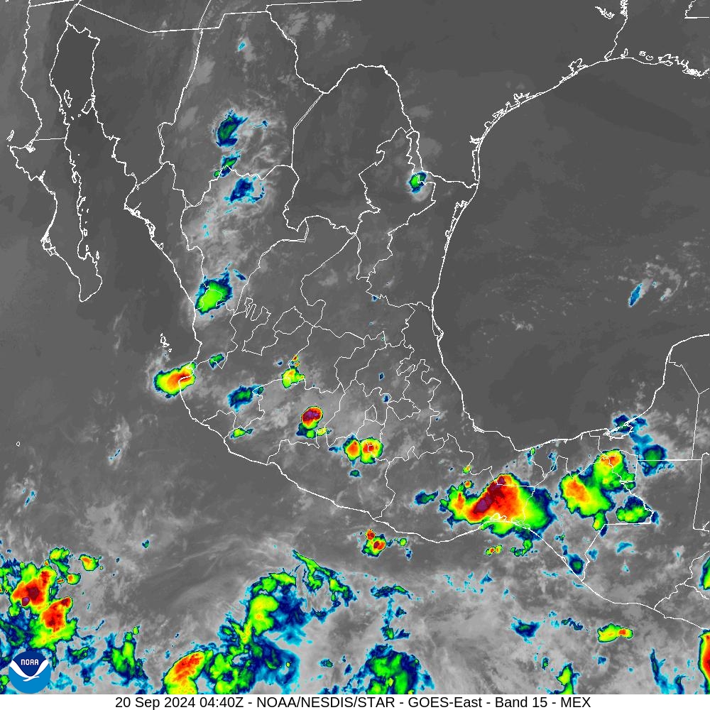 Band 15 - 12.3 µm - Dirty Longwave Window - IR - 20 Sep 2024 - 0440 UTC