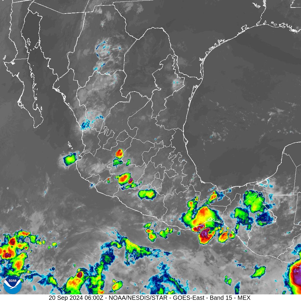 Band 15 - 12.3 µm - Dirty Longwave Window - IR - 20 Sep 2024 - 0600 UTC