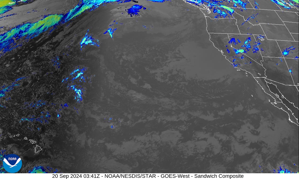 Sandwich - Blend combines IR band 13 with visual band 3 - 20 Sep 2024 - 0341 UTC