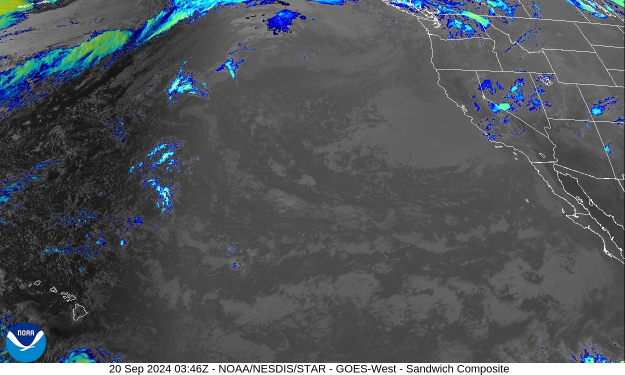 Sandwich - Blend combines IR band 13 with visual band 3 - 20 Sep 2024 - 0346 UTC