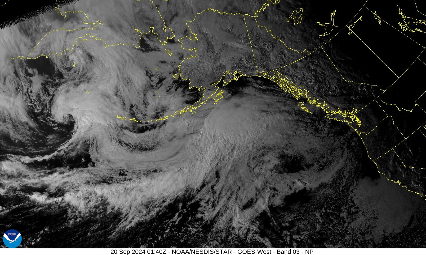 Band 3 - 0.86 µm - Veggie - Near IR - 20 Sep 2024 - 0140 UTC