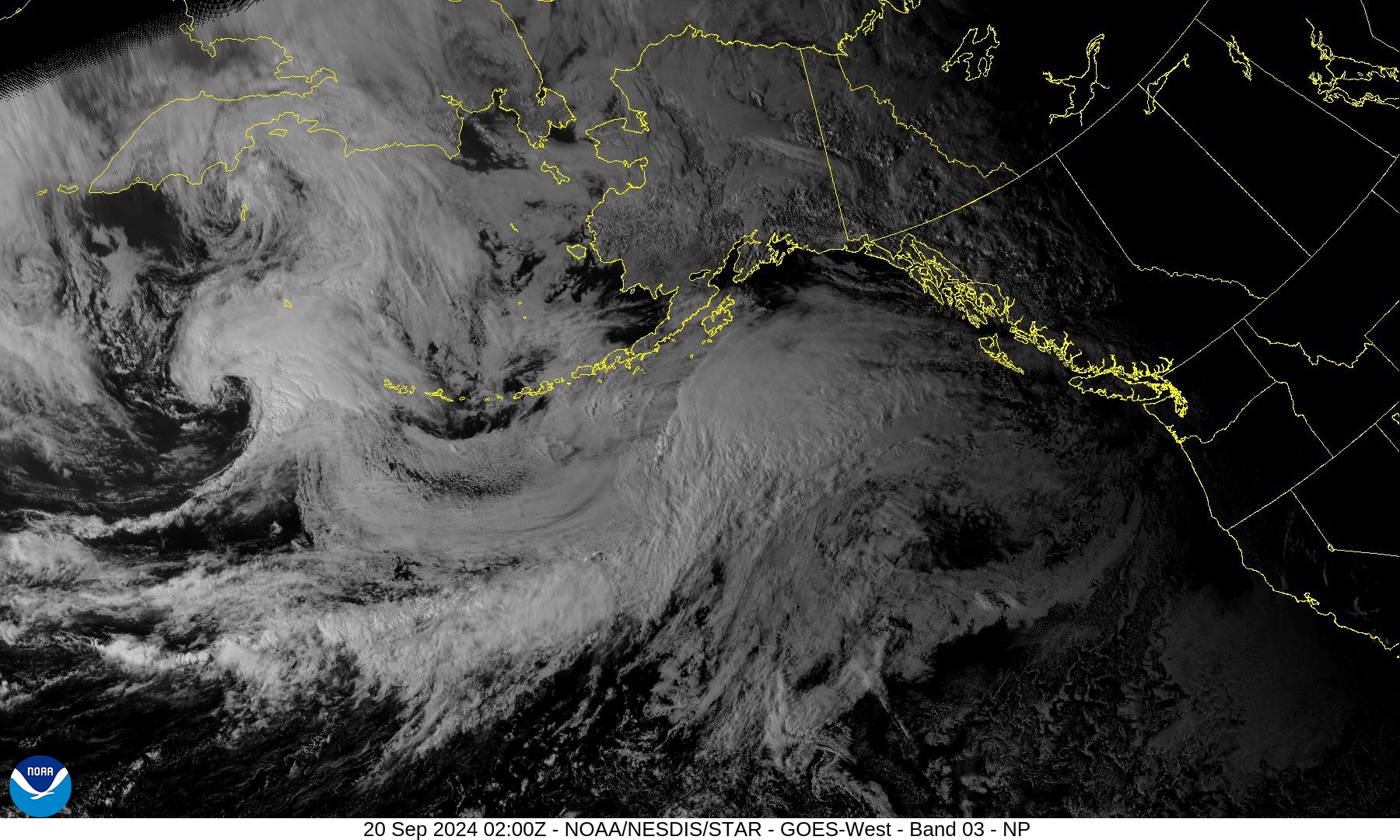 Band 3 - 0.86 µm - Veggie - Near IR - 20 Sep 2024 - 0200 UTC