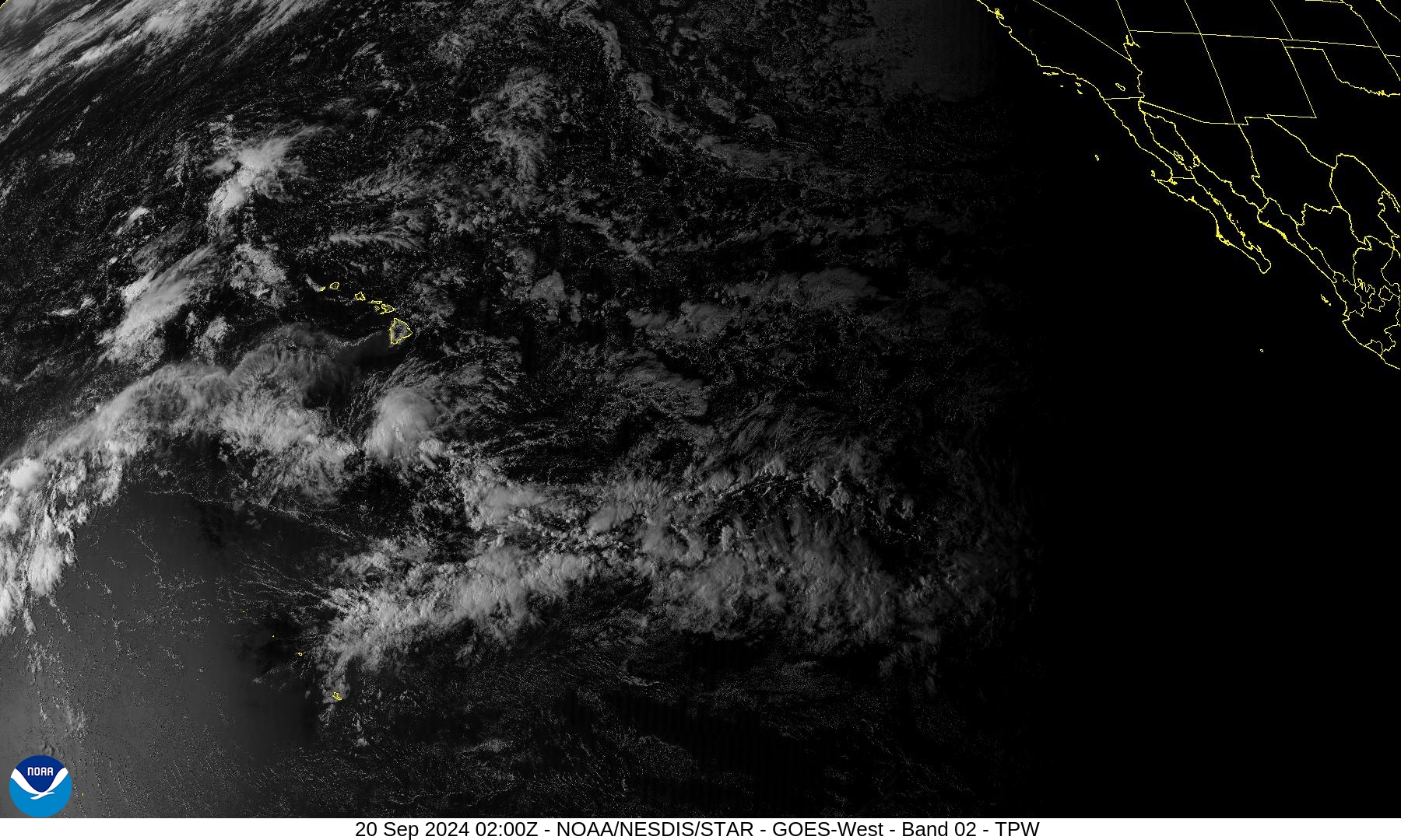 Band 2 - 0.64 µm - Red - Visible - 20 Sep 2024 - 0200 UTC