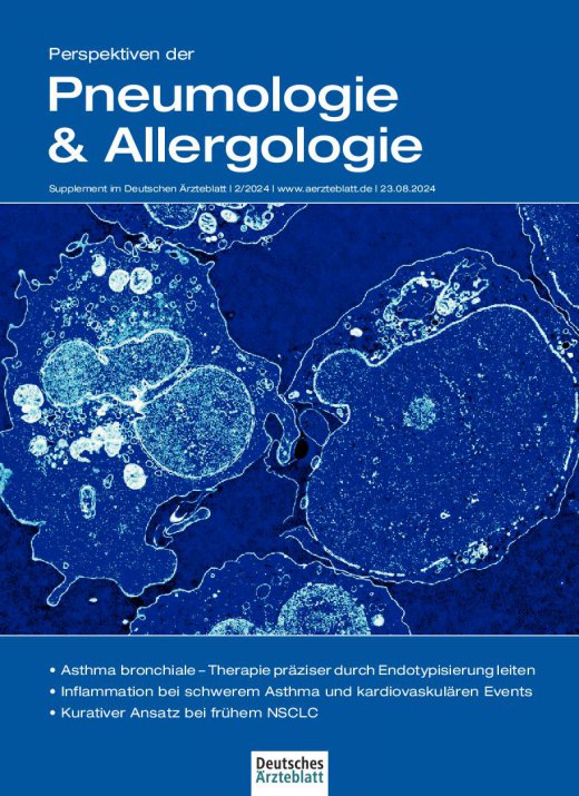 Deutsches rzteblatt 17/2024 SUPPLEMENT: Perspektiven der Pneumologie & Allergologie