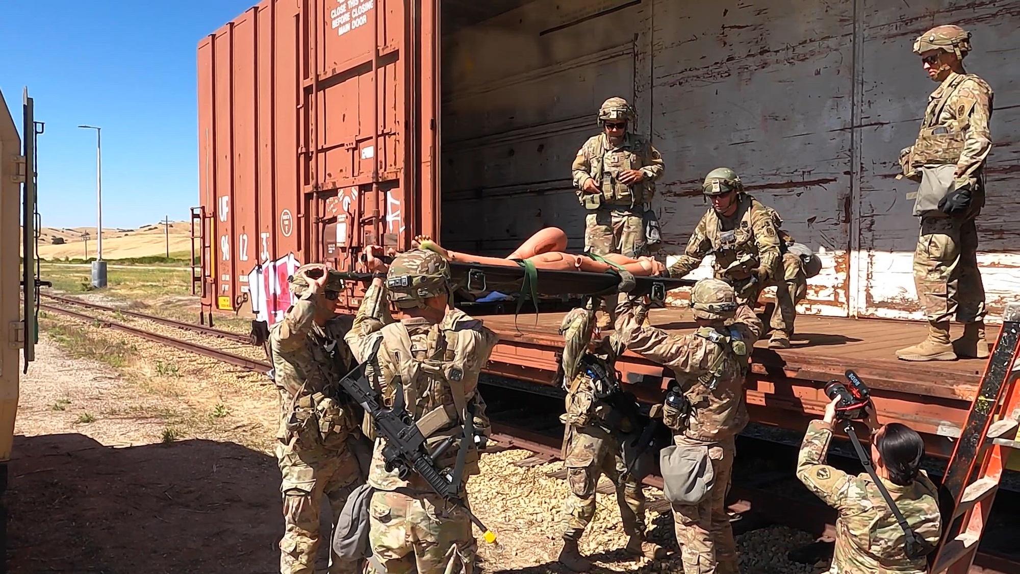 U.S. Army Reserve Soldiers from the 807th MC(DS) participated in Global Medic at Fort Hunter Liggett on May 31-June 15, 2024. 