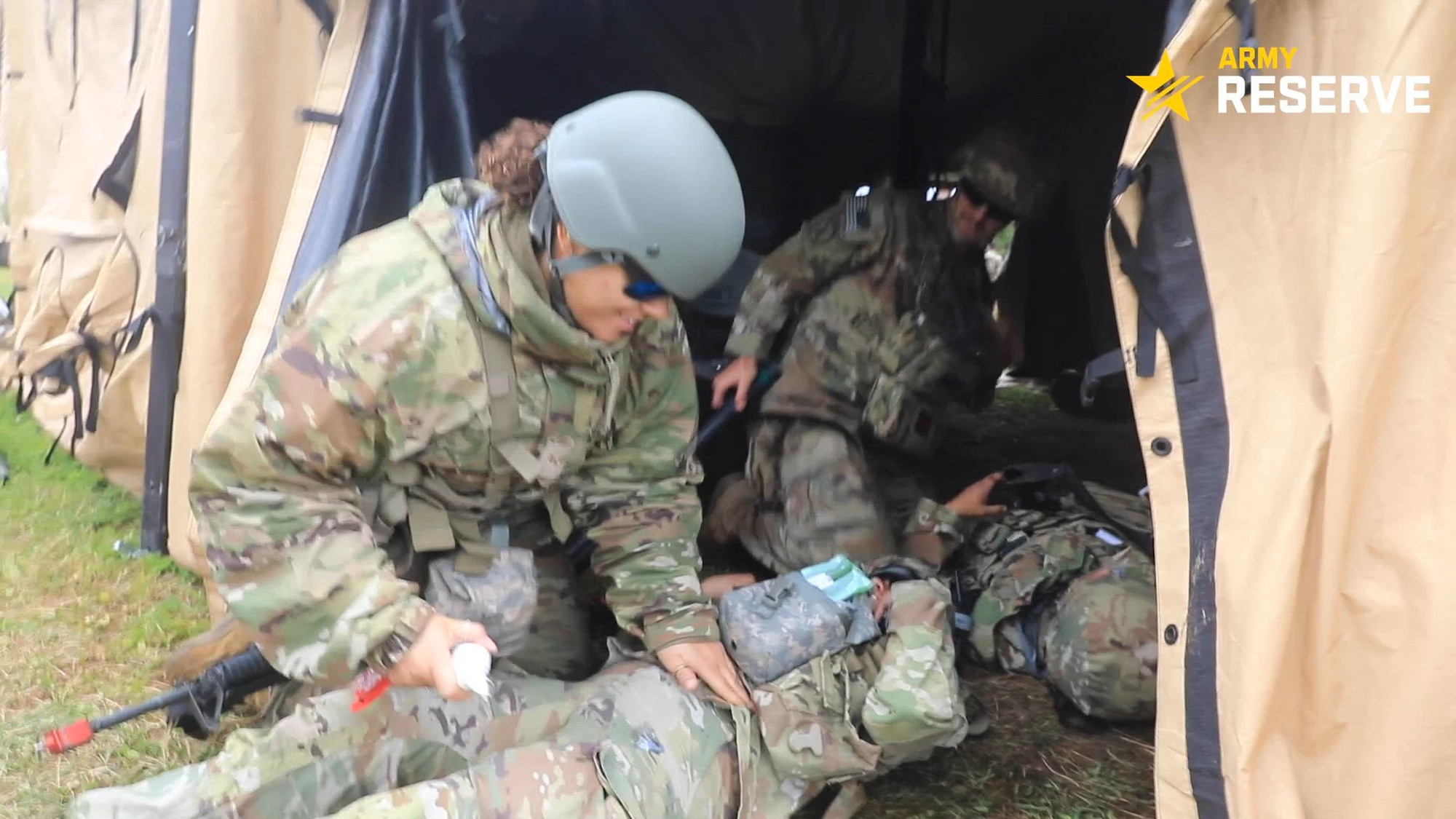 U.S. Army Reserve Soldiers from the 437th Medical Company (Ground Ambulance) participated in exercise Northern Strike on Aug. 3-17, 2024, at Camp Grayling, Mich. (U.S. Army Reserve Video by Spc. Ronald D. Bell)