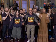 Billie Eilish Joins Michael Keaton In Urging ‘SNL’ Viewers To Vote As She Performs ‘Birds Of A Feather’ & ‘Wildflower’