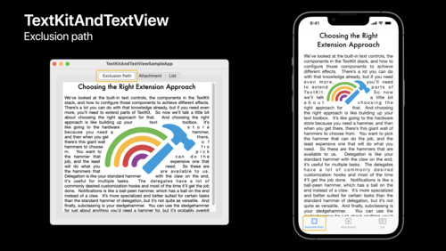 What's new in TextKit and text views