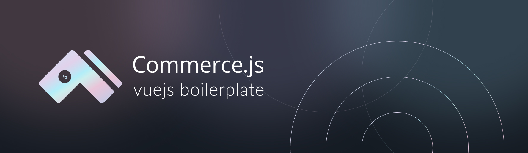 Commerce.js Vue Boilerplate Header