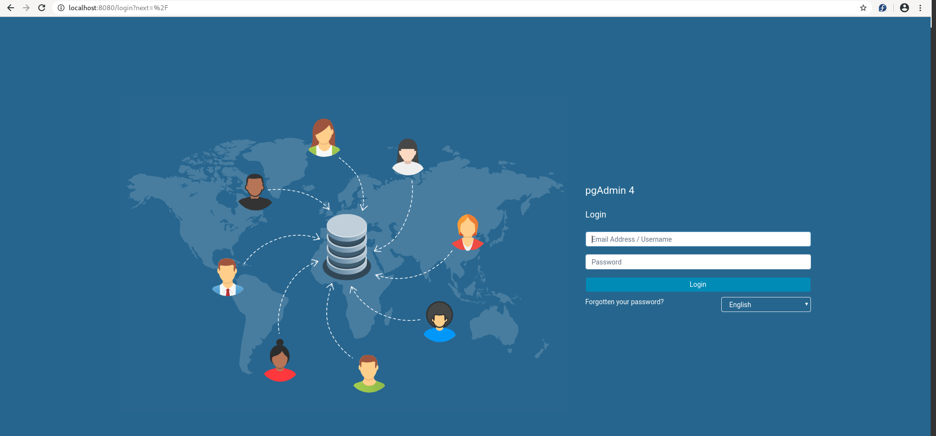 pgadmin_login_page