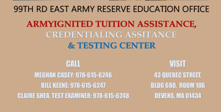 99th RD East Army Reserve Education Office