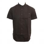 Billabong All Day Short Sleeve in Black Woven Shirt