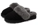 Ugg Cozy Knit Slipper (new Black)