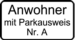 Anwohnerparkplätze - Für alle die keinen Parkausweis haben - Parkverbot!