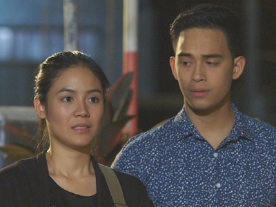 Diego Loyzaga and Ritz Azul in Ipaglaban mo (2014)