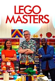 Melvin Odoom, Matthew Ashton, and Fran Scott in Lego Masters (2017)