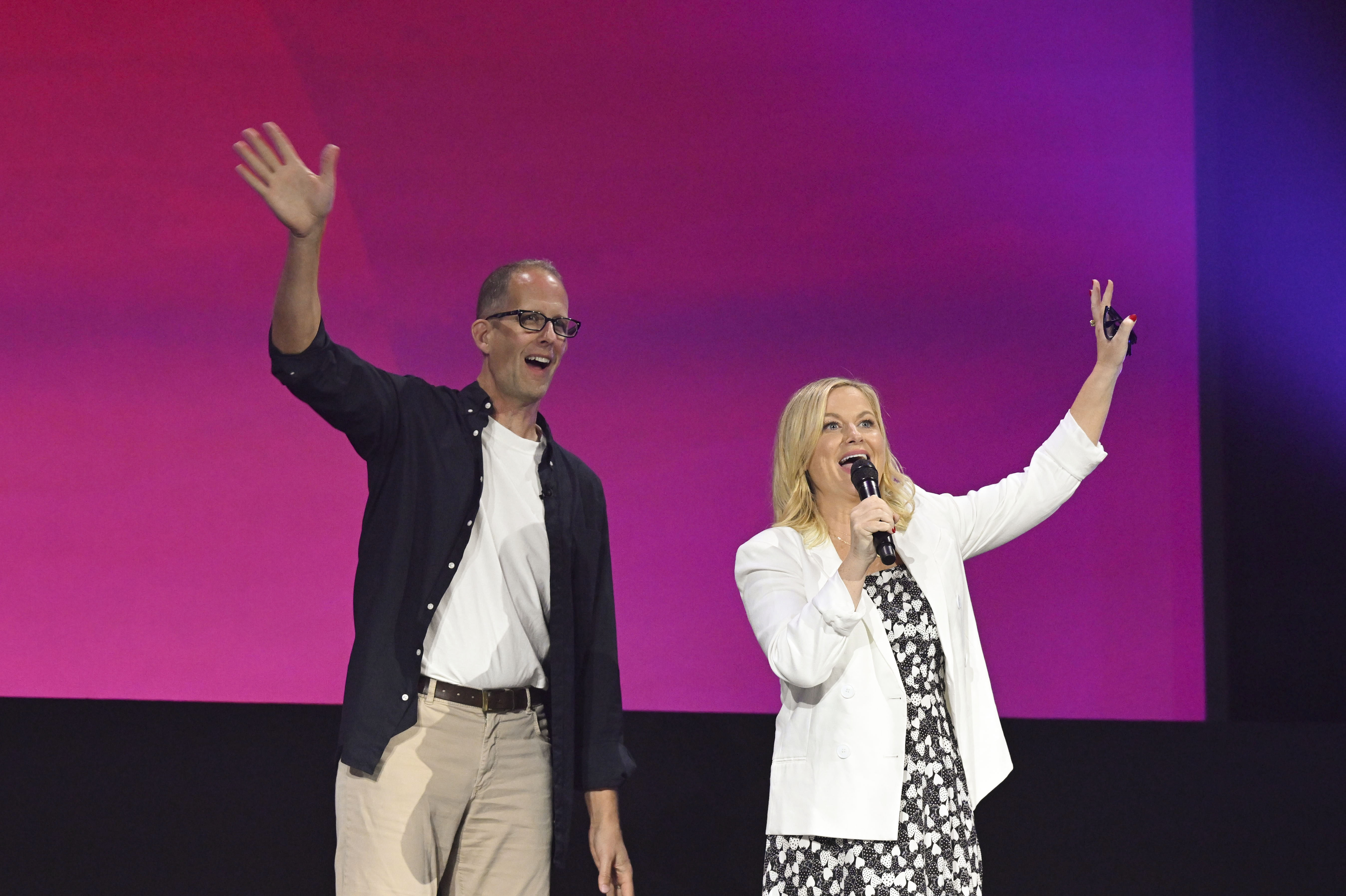 Pete Docter and Amy Poehler