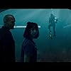 Jason Statham and Shuya Sophia Cai in Meg 2: The Trench (2023)