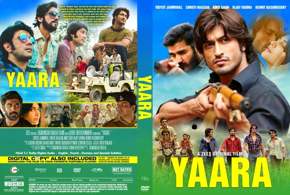 Shruti Haasan, Vijay Varma, Amit Sadh, Kenny Basumatary, and Vidyut Jammwal in Yaara (2020)