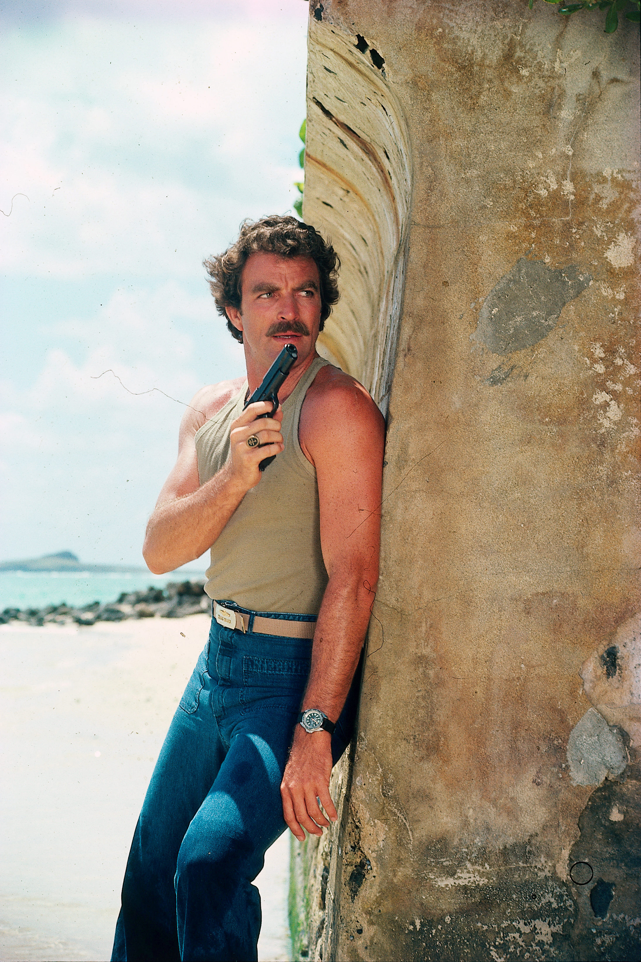 Tom Selleck in Magnum, P.I. (1980)