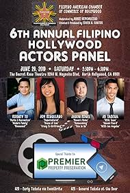 Rodney To, Jason Rogel, JB Tadena, and Joy Regullano in 6th Filipino Hollywood Actors Panel (2019)