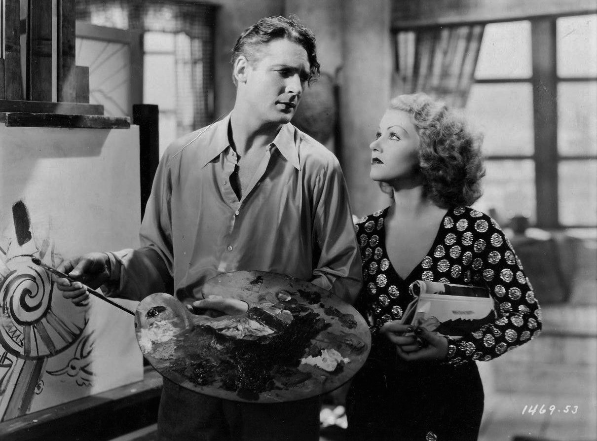 Grace Bradley and Charles Farrell in Girl Without a Room (1933)