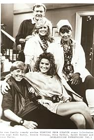 Bill Daily, Heidi Helmer, Jason Marin, Connie Stevens, and Nita Talbot in Starting from Scratch (1988)