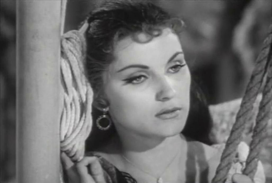 Debra Paget in Riverboat (1959)