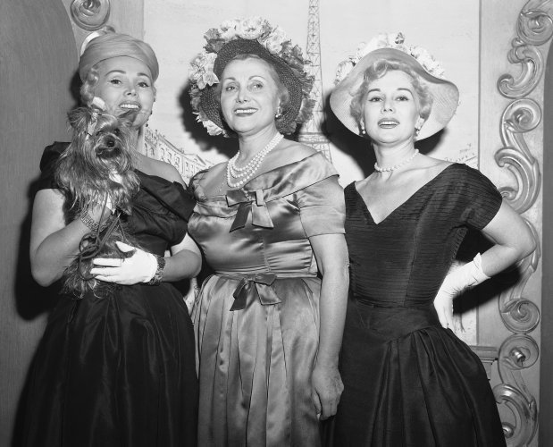 Eva Gabor, Zsa Zsa Gabor, and Jolie Gabor in Beverly Hills Easter Parade (1959)