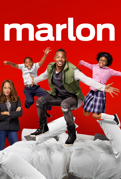 Marlon Wayans, Essence Atkins, Notlim Taylor, and Amir O'Neil in Marlon (2017)