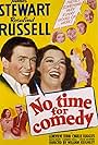 James Stewart, Louise Beavers, Allyn Joslyn, Charles Ruggles, Rosalind Russell, and Genevieve Tobin in No Time for Comedy (1940)