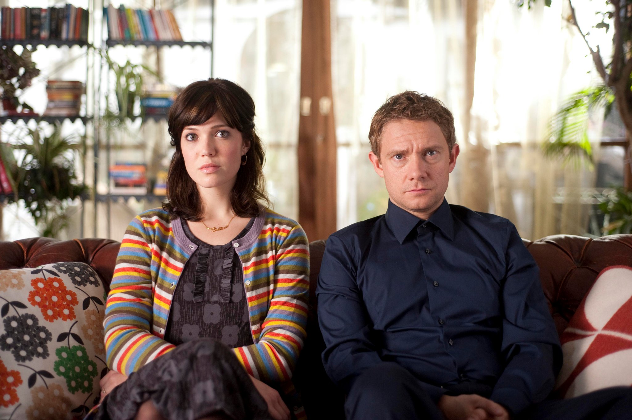 Martin Freeman and Mandy Moore in Swinging with the Finkels (2011)