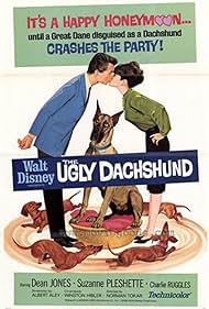 Dean Jones and Suzanne Pleshette in The Ugly Dachshund (1966)