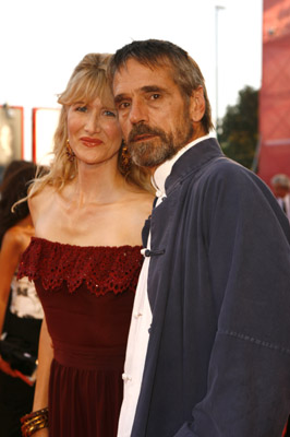 Laura Dern and Jeremy Irons at an event for Inland Empire (2006)