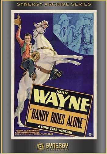 John Wayne and Alberta Vaughn in Randy Rides Alone (1934)