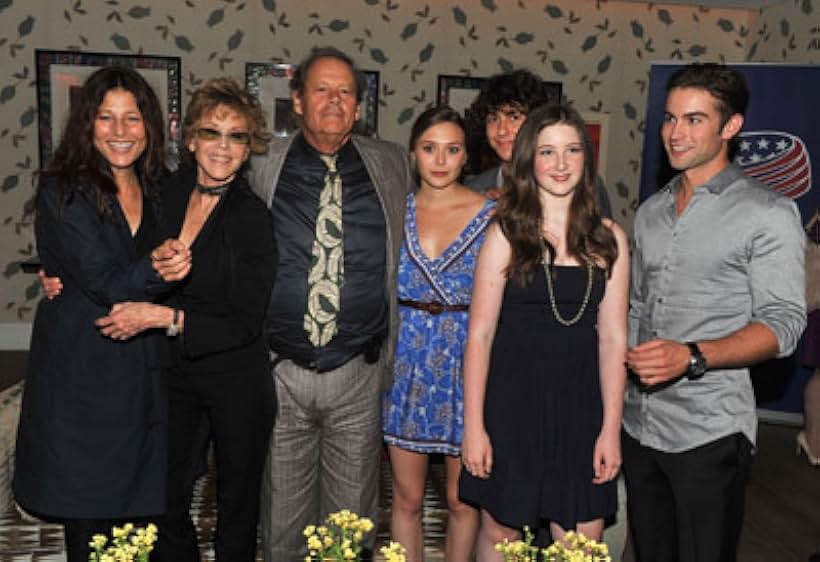 Jane Fonda, Bruce Beresford, Catherine Keener, Elizabeth Olsen, Nat Wolff, Chace Crawford, and Marissa O'Donnell at an event for Mao's Last Dancer (2009)