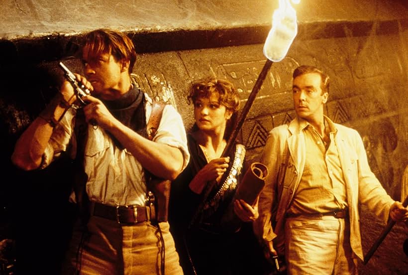 Brendan Fraser, John Hannah, and Rachel Weisz in The Mummy (1999)