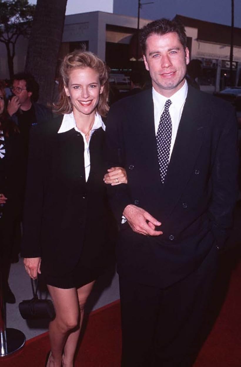 John Travolta and Kelly Preston at an event for Apollo 13 (1995)