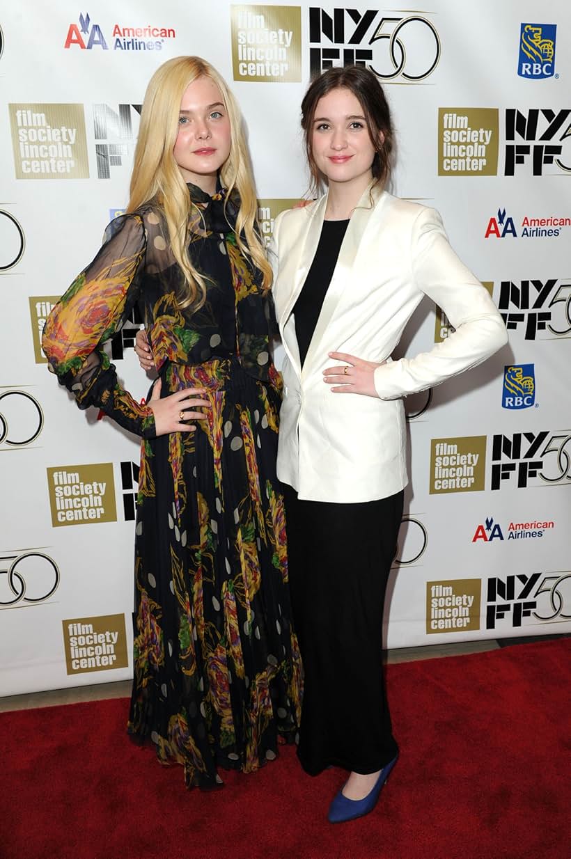 Elle Fanning and Alice Englert at an event for Ginger & Rosa (2012)