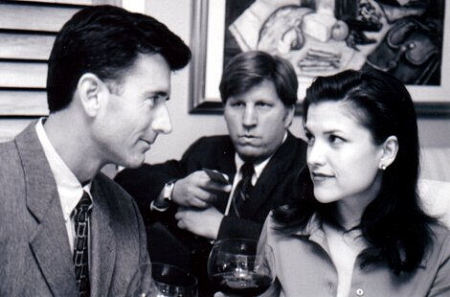 Matt McCoy, Robert Peters and Kathy Christopherson in "Mutual Love Life."