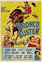 Scott Brady, Joyce Holden, John Lund, and Chill Wills in Bronco Buster (1952)