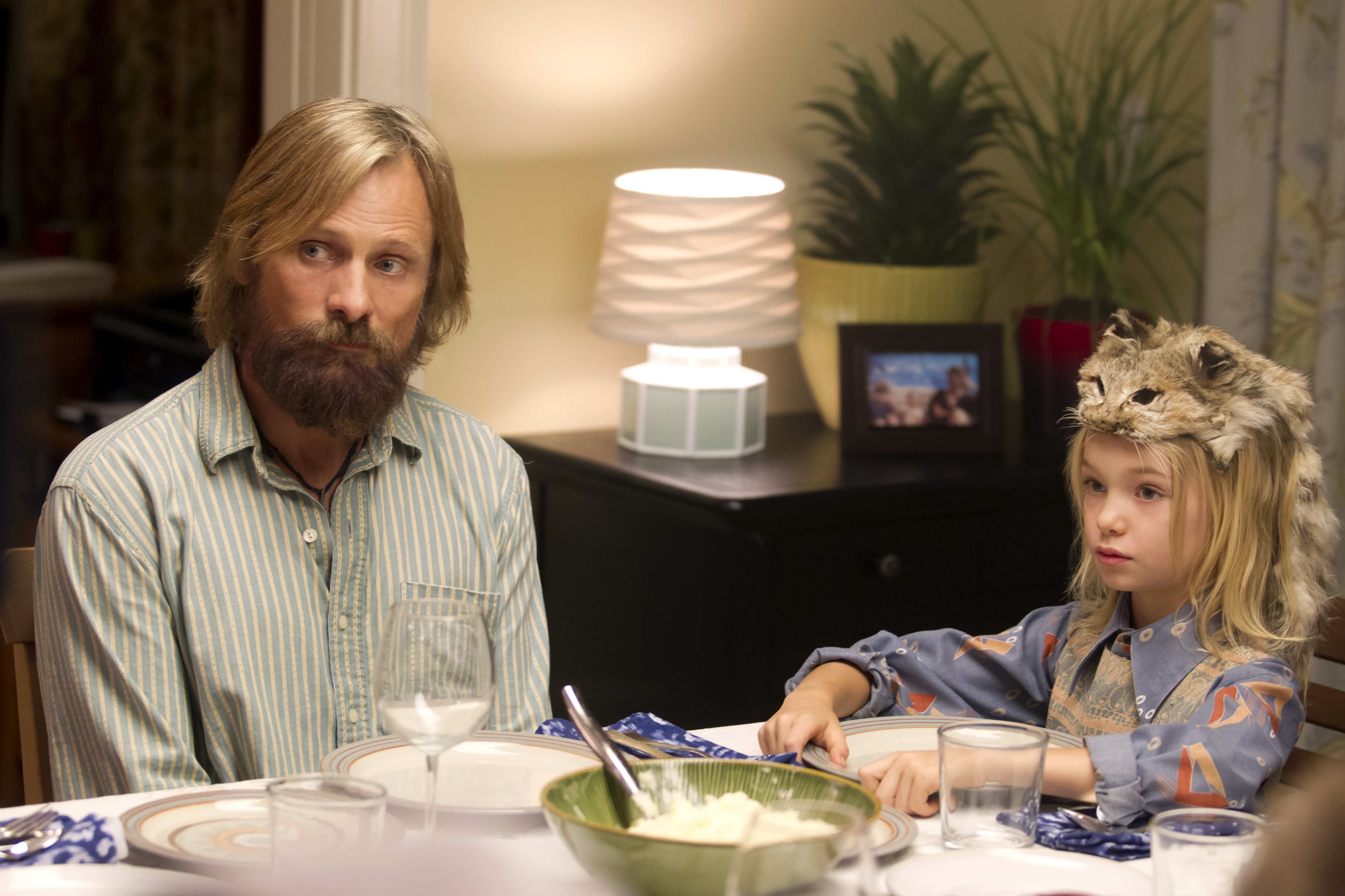 Viggo Mortensen and Shree Crooks in Captain Fantastic (2016)