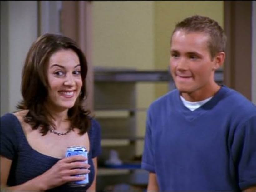 Lindsay Sloane and Corbin Allred in Sabrina the Teenage Witch (1996)