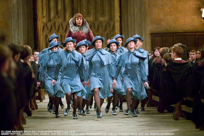 Frances de la Tour, Lucy Casson, Roxanne Ricketts, Simpson McKendry, Funda Önal, Janine Craig, Lucy-Anne Brooks, and Alexandra Craig in Harry Potter and the Goblet of Fire (2005)