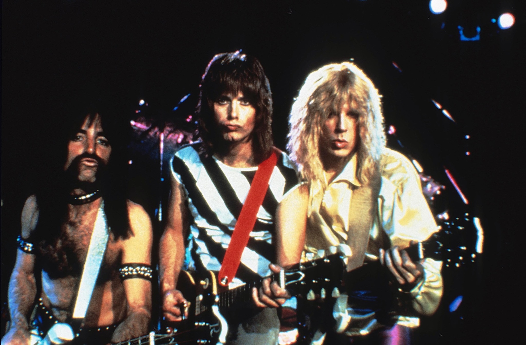 Christopher Guest, Michael McKean, Harry Shearer, and Spinal Tap in This Is Spinal Tap (1984)