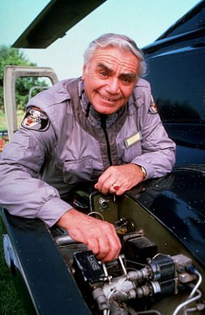 "Airwolf" Ernest Borgnine 1985 CBS