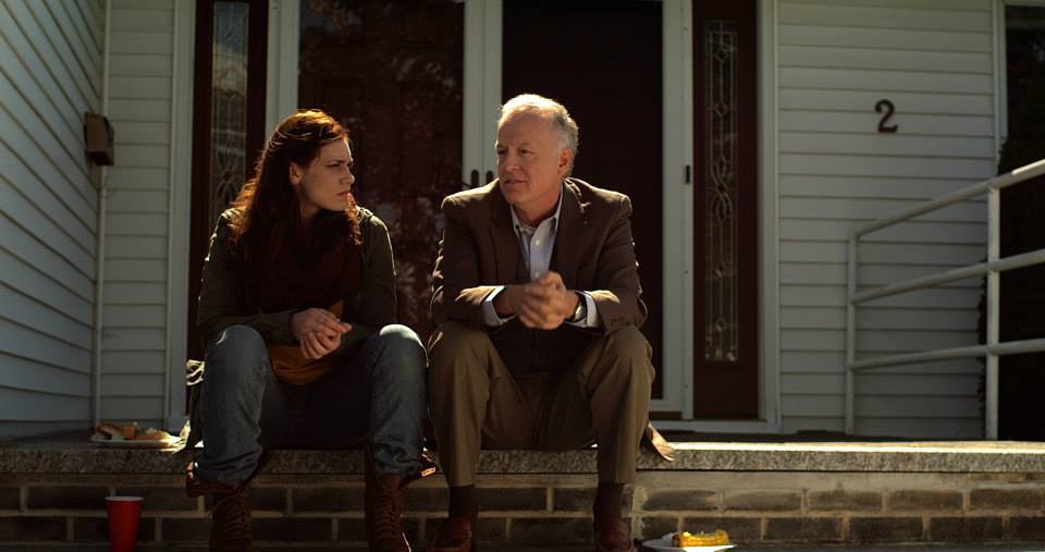 Actors Kelsey Lynn Stokes & Reed Birney in 'Mad Women'. 