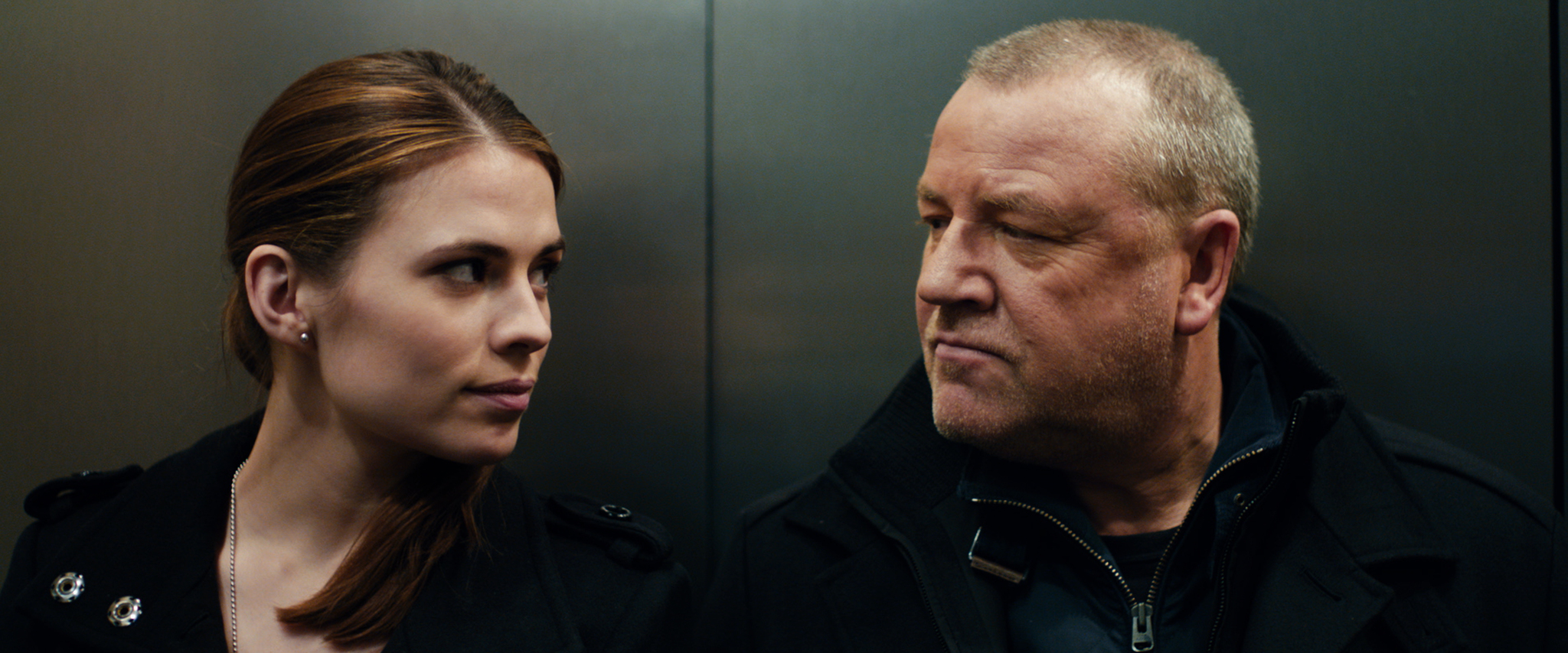 Ray Winstone and Hayley Atwell in The Sweeney (2012)