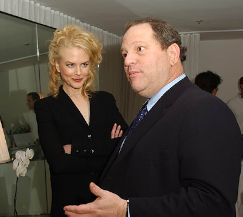 Nicole Kidman and Harvey Weinstein at an event for Cold Mountain (2003)