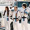 Breckin Meyer, Lindsay Lohan, Justin Long, and Herbie in Herbie: Fully Loaded (2005)